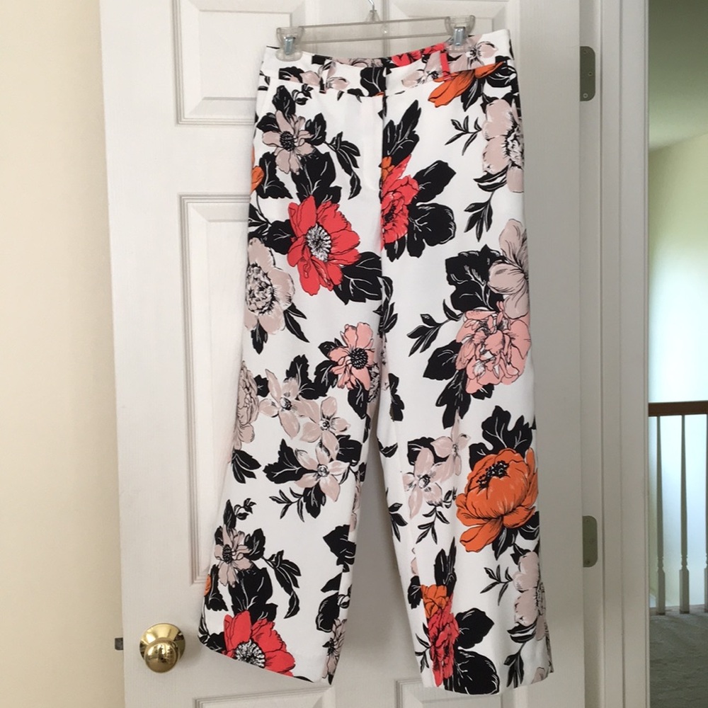 Ann Taylor Factory ankle length wide leg pants